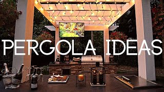 Backyard Pergola Design Ideas [upl. by Anidal207]