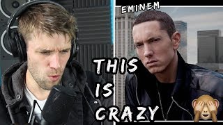 Eminem  Not Afraid REACTION  HOW DID THIS HAPPEN 7 Days of Em [upl. by Noryb]