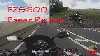 Yamaha FZS 600 Fazer Review  060 uk [upl. by Anitra]