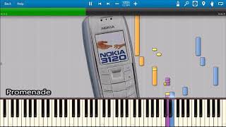 NOKIA 3120 RINGTONES IN SYNTHESIA [upl. by Aleece]