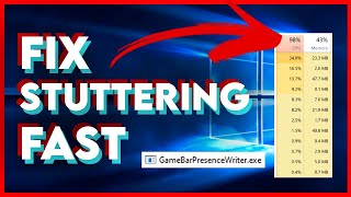 EASY FIX for PC Stuttering 2024 GameBar Presence Writer WORKING FOR WINDOWS 11 [upl. by Fiore]