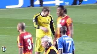 Chelsea vs Galatasaray Didier Drogba Full Time [upl. by Haskel698]