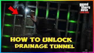 How to Unlock Secret Drainage Tunnel Location  Cayo Perico Heist Stealth Guide  GTA Online [upl. by Hendren680]