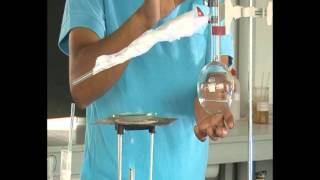 Lab demonstration distillation process [upl. by Heisser]