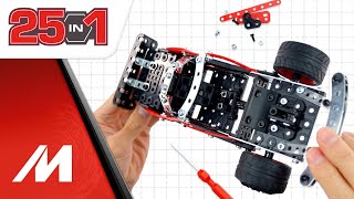 MeccanoErector 25in1 Supercar 21201  Build 3 [upl. by Durward]