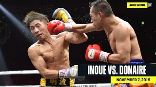 FULL FIGHT  Naoya Inoue vs Nonito Donaire DAZN REWIND [upl. by Hgielrebmik]