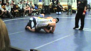 Kentucky wrestler breaks ohio wrestlers leg with illegal move at middle school duals at danville IL [upl. by Tobias]