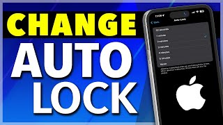 How To Change Auto Lock on iPhone [upl. by Eitsym]