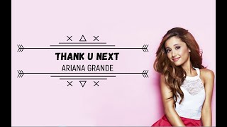 Ariana Grande  Thank U Next Clean Lyrics [upl. by Arakawa652]