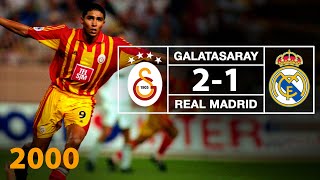 19992000 Super Cup Final Galatasaray  Real Madrid [upl. by Timothy]