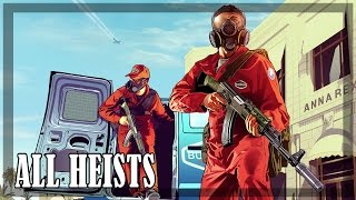 GTA 5  All Heists all methods GOLD [upl. by Loux113]