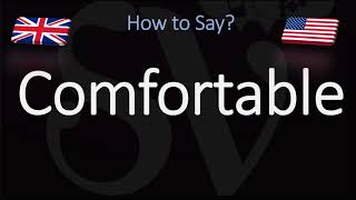 How to Pronounce Comfortable CORRECTLY English American Pronunciation [upl. by Adias]