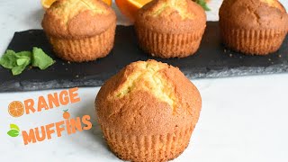 Easy Orange Muffins Recipe [upl. by Tuttle799]