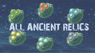 SHOWCASING ALL ANCIENT RELICS IN PRODIGY Harmony Island [upl. by Phillipp]