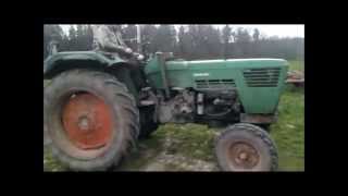 Deutz D6006 start  sound exhaust [upl. by Nelie546]