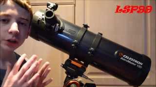 Celestron Astromaster 130 EQ MD review [upl. by Anaicilef]