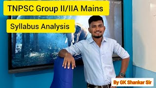 Group IIIIA 2025 Mains Syllabus Analysis  TNPSC  GK SHANKAR [upl. by Nelaf418]