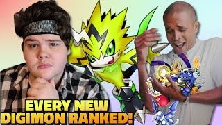 I Ranked EVERY New Digimon Revealed This Year [upl. by Anilahs240]