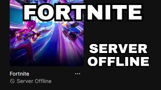 Fortnite Server Offline Fix [upl. by Aerdnwahs]