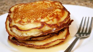 Easy HOMEMADE BUTTERMILK PANCAKE Recipe  The simple way [upl. by Ylebmik91]