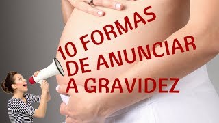 📣 COMO REVELAR A GRAVIDEZ DE MANEIRA CRIATIVA [upl. by Aira]