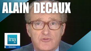 Alain Decaux  20 jours après Hitler  Archive INA [upl. by Pogah753]