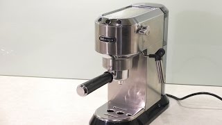 DeLonghi Dedica Coffee Machine EC680M [upl. by Aicnelev]