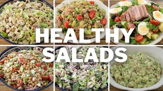 8 Healthy Salad Recipes [upl. by Einneb761]