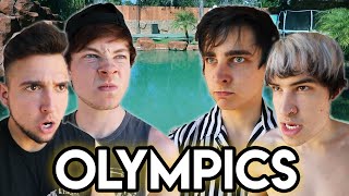 THE TRAP HOUSE POOL OLYMPICS  Colby Brock [upl. by Dorion]