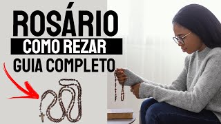 COMO REZAR O ROSÁRIO  GUIA COMPLETO PASSO A PASSO [upl. by Neelloc]