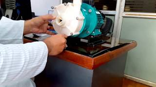 PVDF Magnetic Drive Pumps Manufacturers PVDF Sealless Pumps [upl. by Assenal]