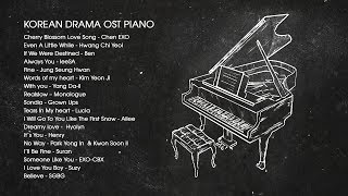 Korean Drama OST Piano 2018  Best of OST Piano Songs [upl. by Jung99]