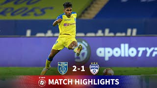 Highlights  Kerala Blasters 21 Bengaluru FC  Match 65  Hero ISL 202021 [upl. by Dev]