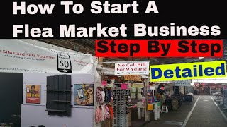 How To Start a Flea Market Business from Scratch Step by Step Part [upl. by Negam149]