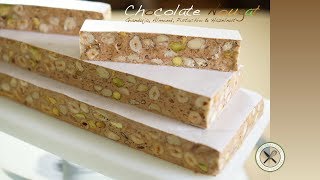 Chocolate Nougat  Torrone – Bruno Albouze [upl. by Kira]