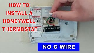 How to install a Thermostat Cwire adapter [upl. by Atiekahs667]