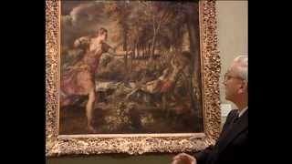 Titian The Death of Actaeon  Paintings  The National Gallery London [upl. by Redlac]