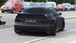 BMW E36 Compilation  Accelerations Burnouts Sounds [upl. by Acirea]