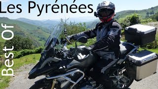 Virées moto  Les Pyrénées 2018 Best Of la route des cols [upl. by Olinde]