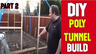 How To Build A PolyTunnel Part 2 Polytunnel Covering [upl. by Joselow]