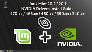 Linux Mint 203 NVIDIA Drivers Install 53514602 52512506 47019902 390157 340138 [upl. by Nahta296]