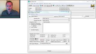 HECRAS Basics Part 6 of 8 Computational Options and Variable Time Steps [upl. by Nnylodnewg]