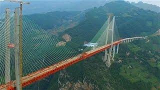 China Sets Record for Worlds Highest Bridge Again [upl. by Mota]