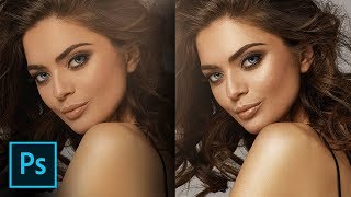 Add Shine amp Glamour to Your Portraits in Photoshop [upl. by Lezirg]