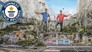 Miniatur Wunderland Largest Model Train Set  Guinness World Records [upl. by Anuahc]