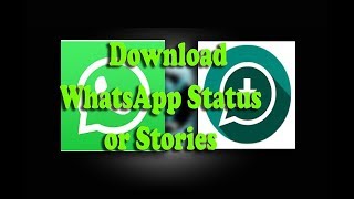 How to Download WhatsApp Story or Status Using Status Saver App [upl. by Samuele]