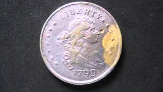 LIBERTY COIN DOLLAR 1799 [upl. by Attenyl]