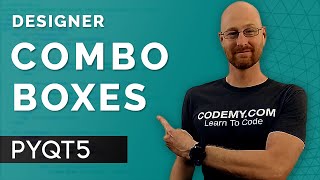 Designer Combo Boxes  PyQt5 GUI Thursdays 23 [upl. by Sgninnej]