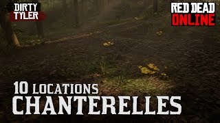 Chanterelle Locations Red Dead Online RDR2 Daily Challenges [upl. by Willey]