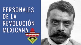 Los 9 Personajes Principales de la Revolución Mexicana [upl. by Nevai]